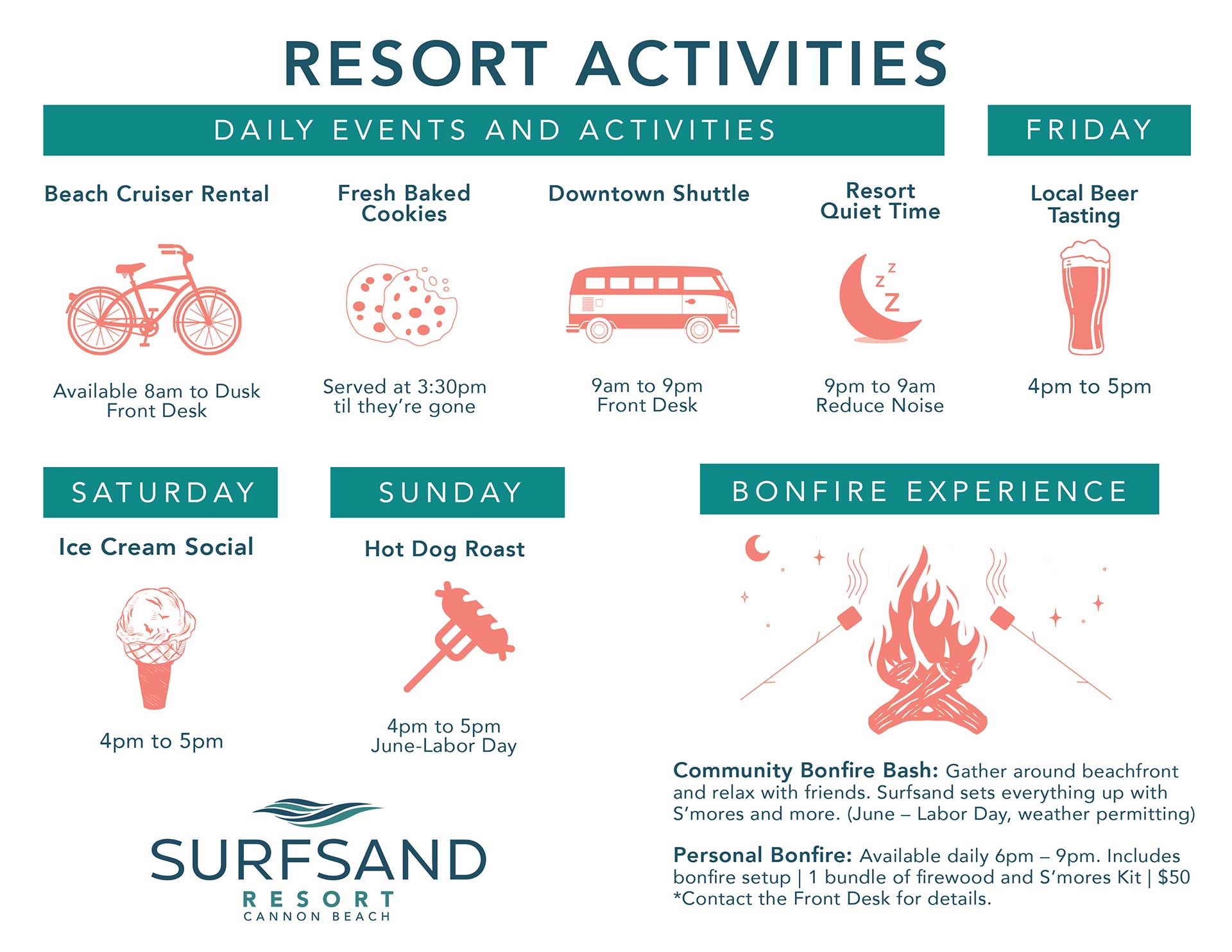 resort activities